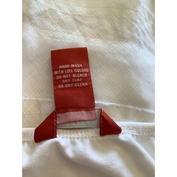 SUNDANCE MISTY ISLES WHITE LINEN TIERED MAXI DRESS S - Picture 8 of 8